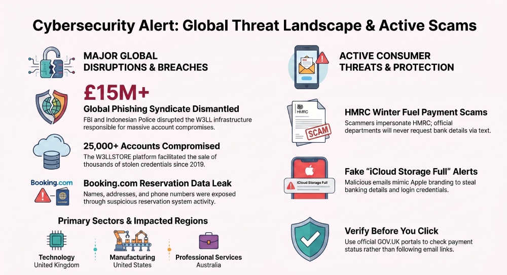 Global Cybersecurity Threats and Scams