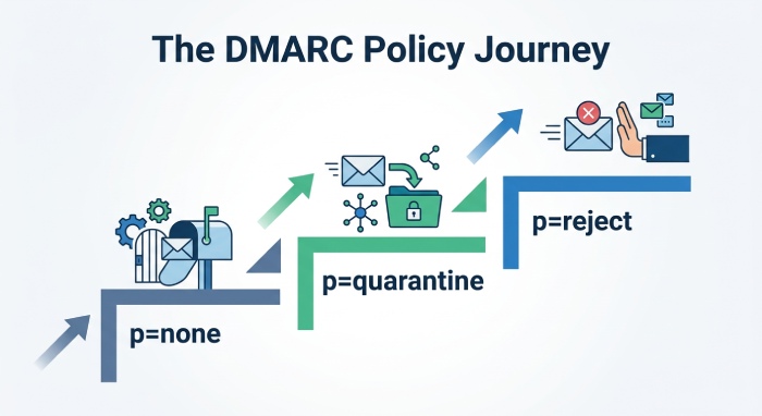 The Three Levels of DMARC