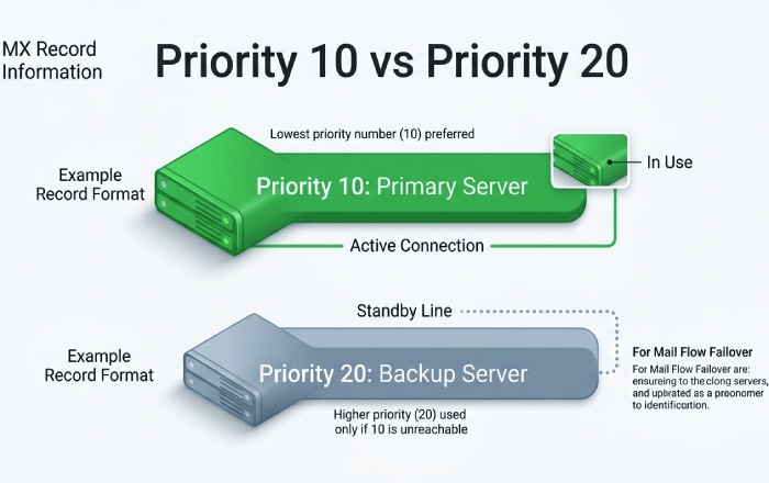 MX Priority and Failover