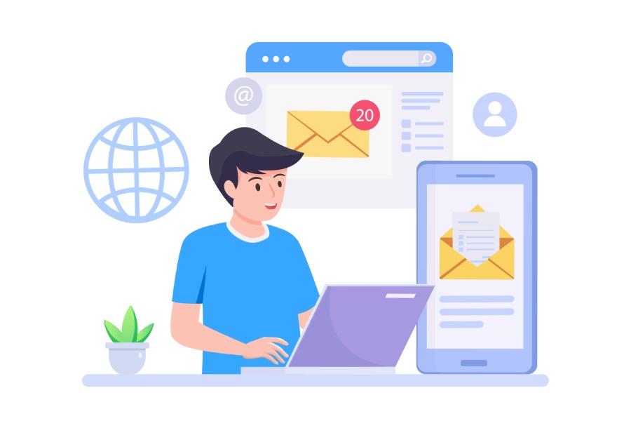 email-sending domain