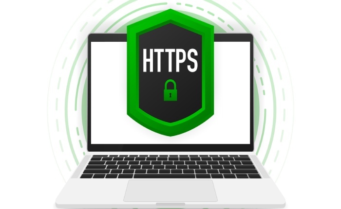 HTTPS encrypts
