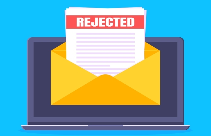 reject any emails