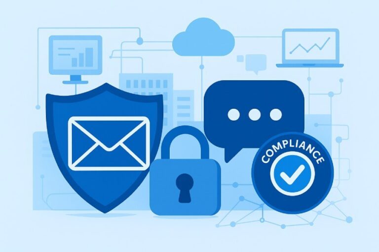 What do enterprise email and messaging platforms need for cybersecurity compliance?