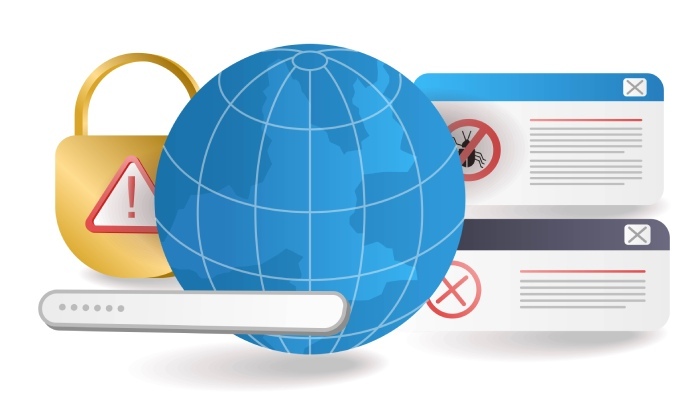 domain is spoofed
