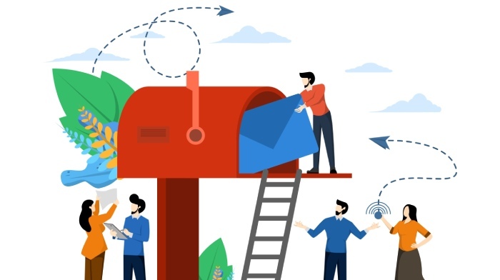 emails reaching the inbox