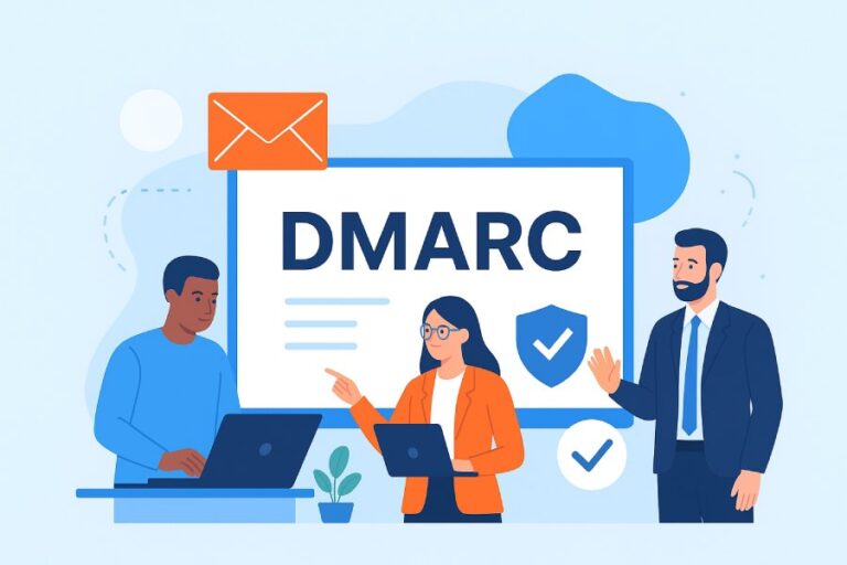 How can I create a DMARC record for my domain to stop email spoofing?