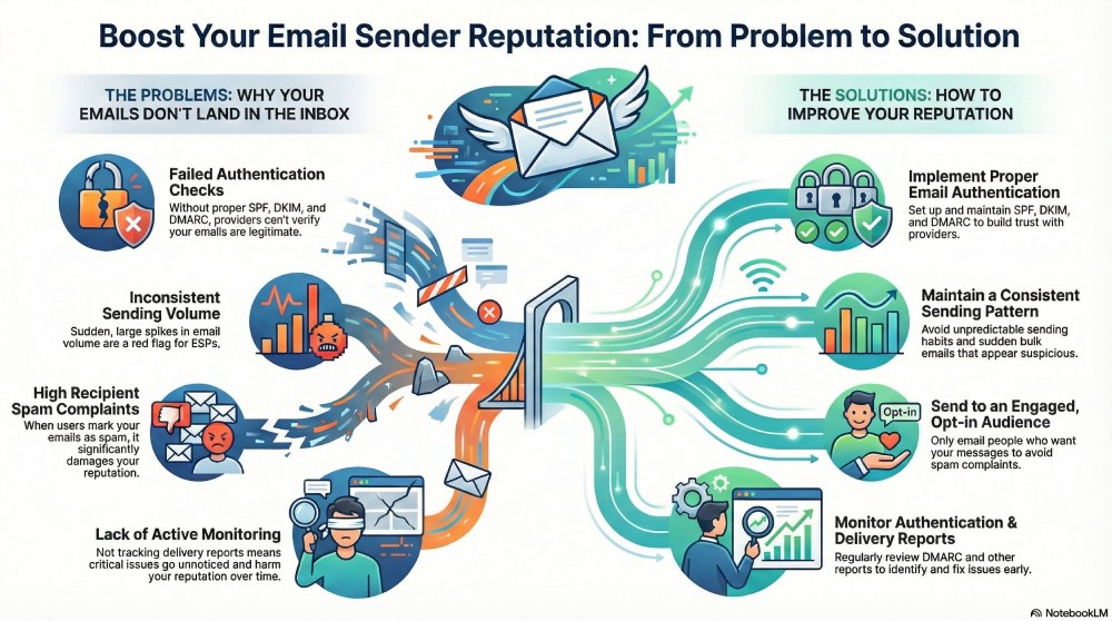 good sender reputation