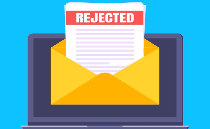 Gmail messages rejected