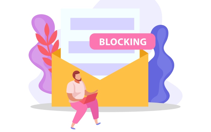 blocking valid emails