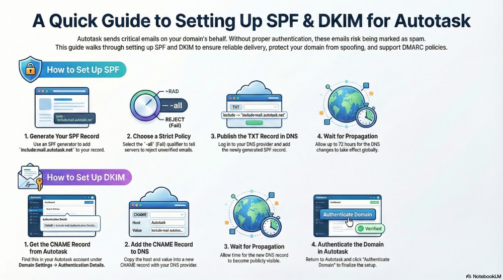 setting up SPF & DKIM