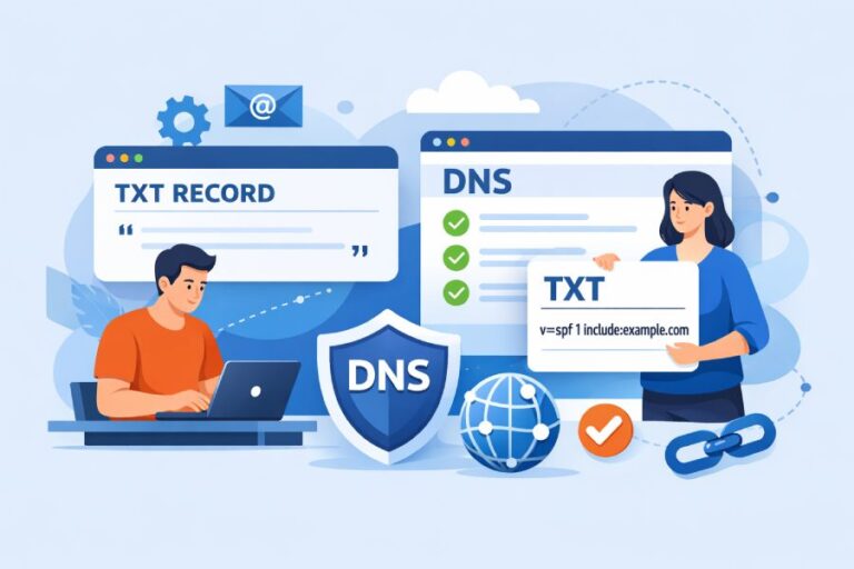 How to Create a TXT Record and Add It to DNS