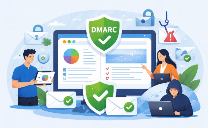 How can a DMARC Analyzer help reduce phishing emails sent from my domain?