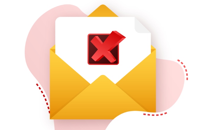 mark failed mail as suspicious