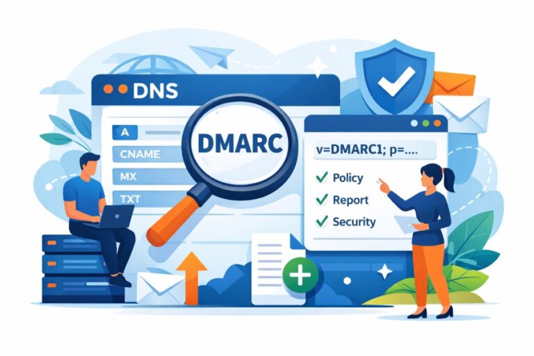 Which DNS providers make it easiest to add a DMARC record?