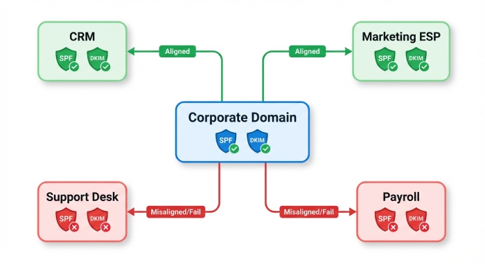 Third-Party Sender Alignment