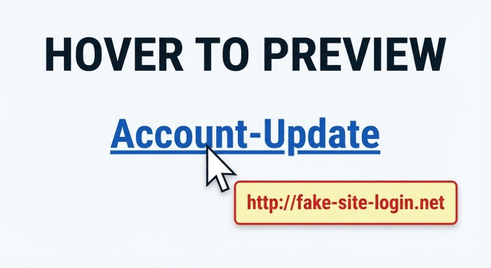 Hover Over the Link to Preview the Destination