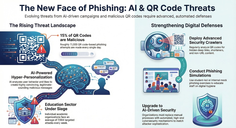The Silent Threat of AI and QR Code Phishing