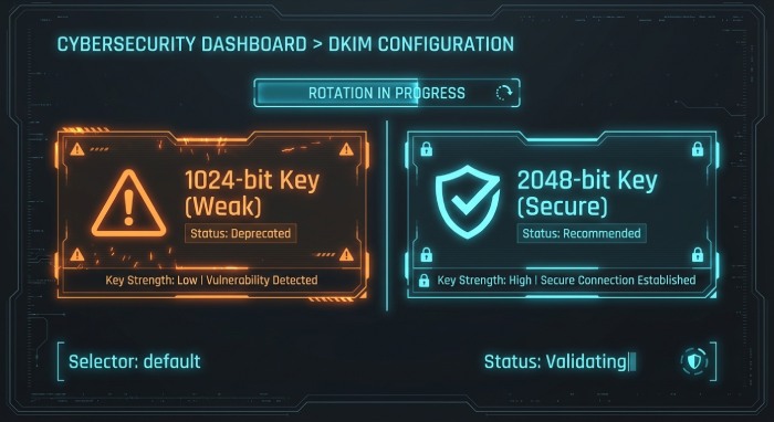 DKIM Diagnostics and Key Management