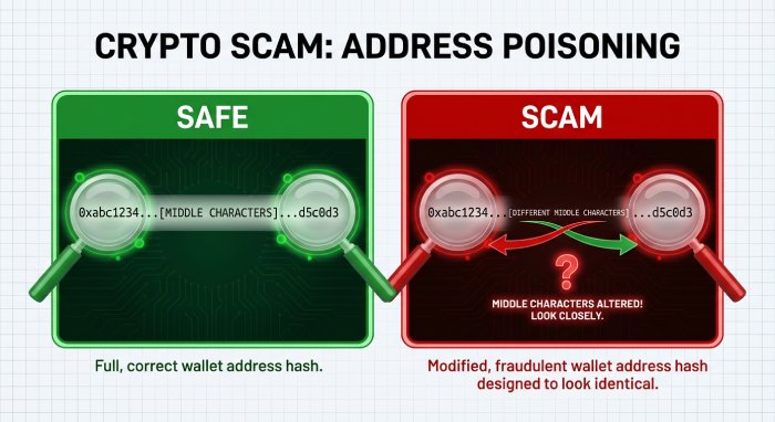 Crypto Address Poisoning