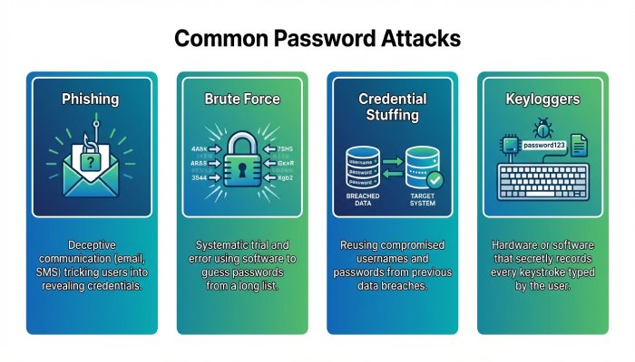 Common Types of Password Attacks