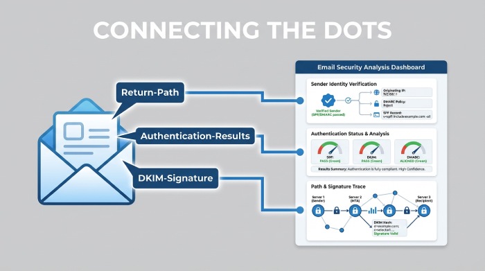 Header fields to examine