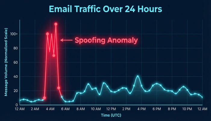 Off-hours volume spikes