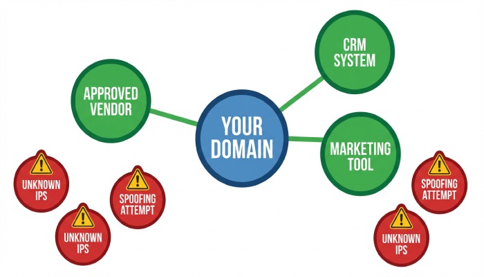 Build a sender inventory