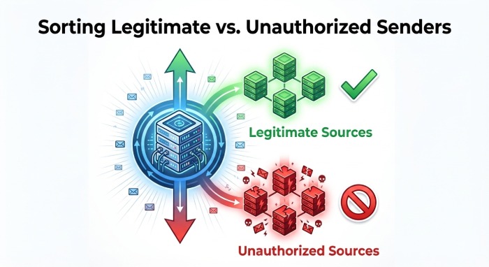 Sorting Legitimate and Unauthorized Sources