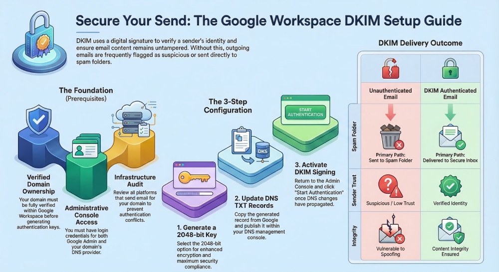 the Google Workspace DKIM Setup Guide
