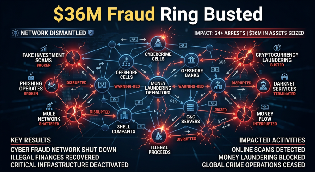 Cyber Fraud Network Disrupted