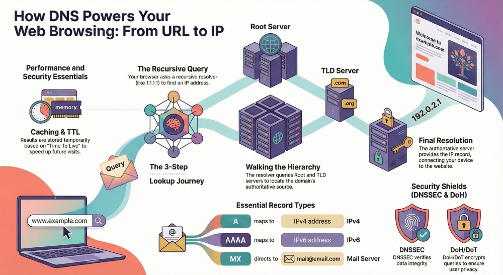 How DNS Powers Your Web Browsing